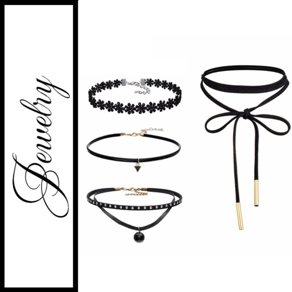 4 Piece Choker Set